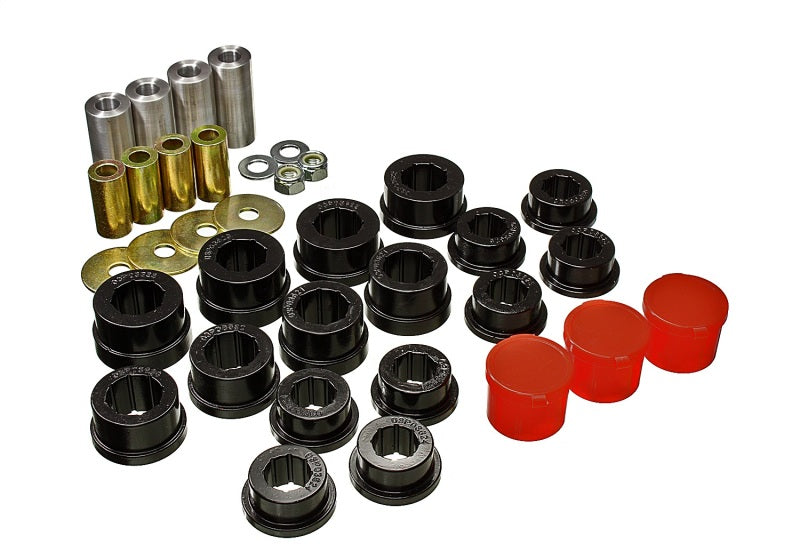 Energy Suspension 93-98 Toyota Supra Front Control Arm Bushing Set - Black 8.3135G 8.3135G Photo - Primary