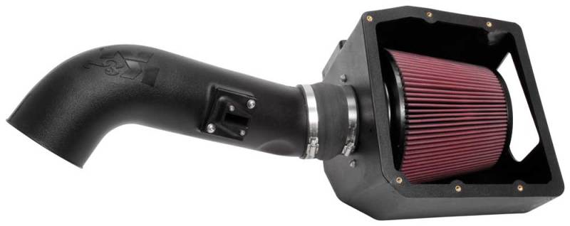 K&N Engineering K&N 17-19 Chevrolet/GMC 2500/3500 HD V8-6.6L DSL Performance Intake Kit 57-3101 57-3101 Photo - lifestyle view