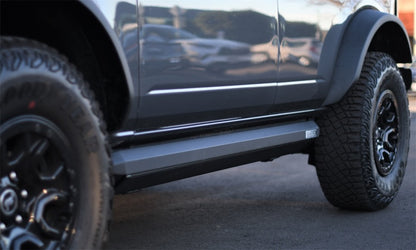 AMP Research 21-22 Ford Bronco 4 Door XL PowerStep - Black 77140-01A 77140-01A Photo - Mounted