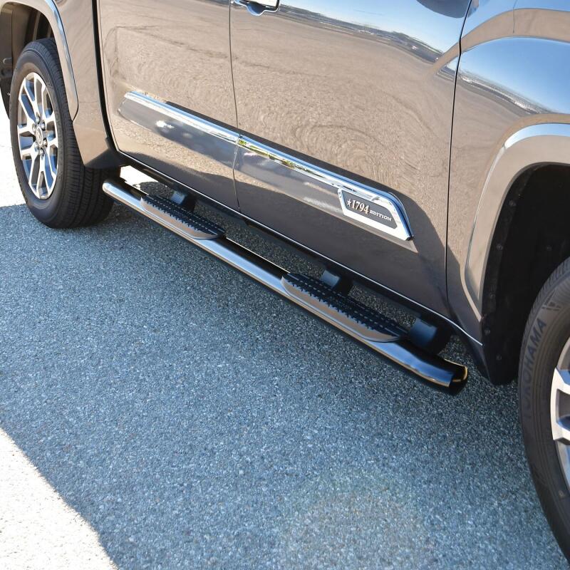 Westin 2022 Toyota Tundra CrewMax PRO TRAXX 4 Oval Nerf Step Bars - Black 21-24235 21-24235 Photo - Mounted