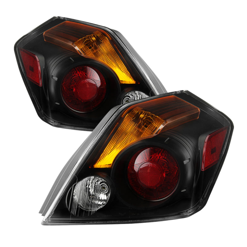 SPYDER Xtune Nissan Altima Sedan & Hybrid 2007-2012 OEM Style Tail Lights -Black ALT-JH-NA07-4D-OE-BK 9032042 9032042 Photo - Primary