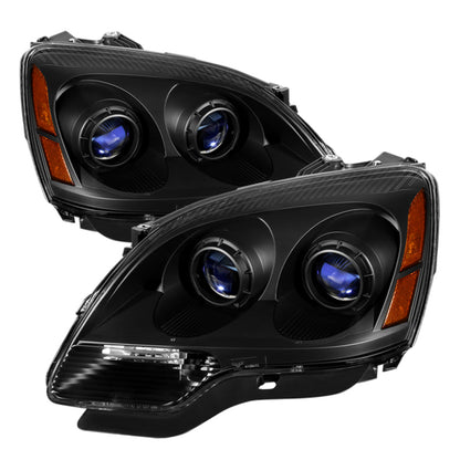 SPYDER Xtune GMC Acadia 2007-2013 Crystal Headlights Black HD-JH-GAC07-AM-BK 9025464 9025464 Photo - Primary