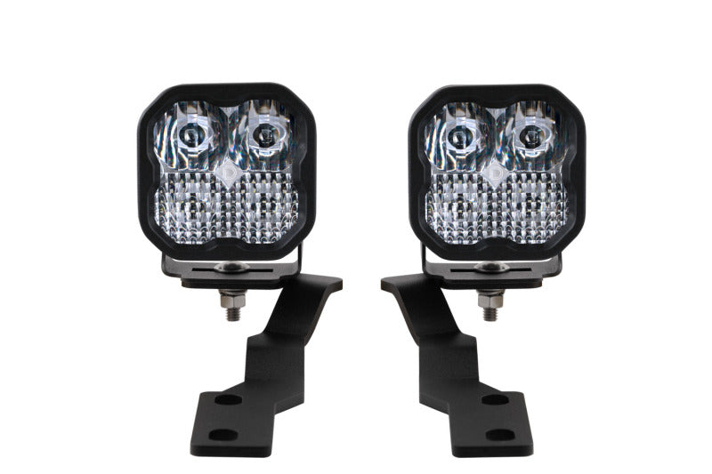 Diode Dynamics 16-21 Toyota Tacoma Pro SS3 LED Ditch Light Kit - White Combo DD6374 DD6374 Photo - Primary