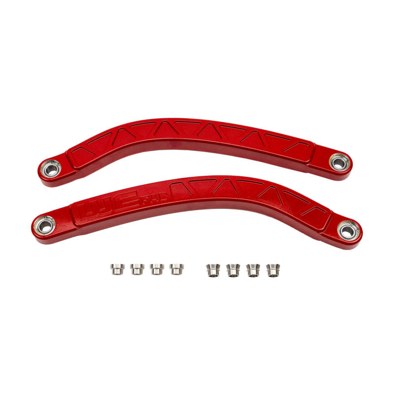 Wehrli 2019+ Honda Talon X High Clearance Lower Radius Rod Kit - Talon Red WCF102030-TNR