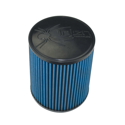 Injen NanoWeb Dry Air Filter 8.5x5.63in Oval ID / 9.92x7.17in OD / 5.7in Height / 6.865x 4.115in Top X-1127-BB X-1127-BB Photo - out of package