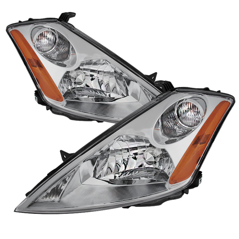 SPYDER Xtune Nissan Murano 03-07 (Not Hid Model) Crystal Headlights Chrome HD-JH-NMU03-AM-C 9023606 9023606 Photo - Primary