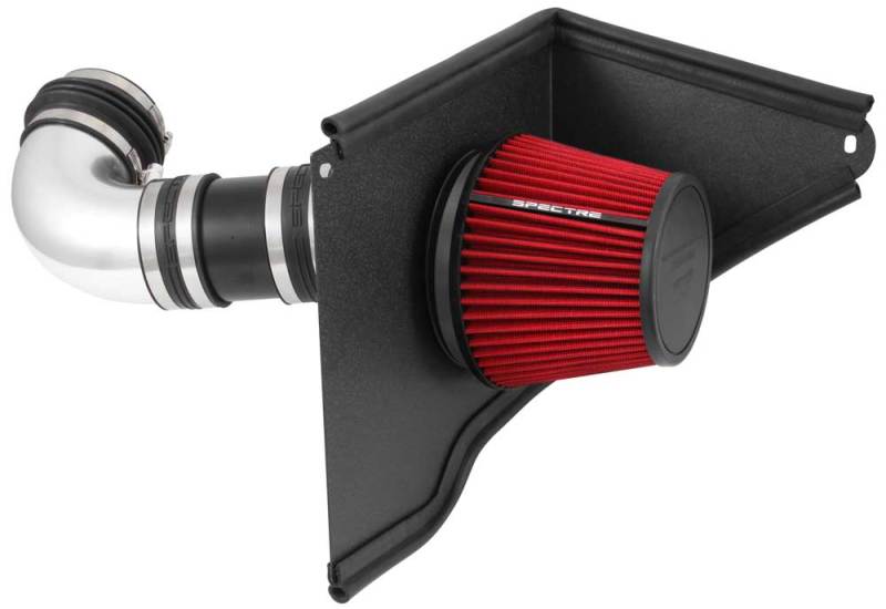 Spectre 08-09 Pontiac G8 V8-6.0/6.2L F/I Air Intake Kit - Polished w/Red Filter 9017 9017 Photo - Primary