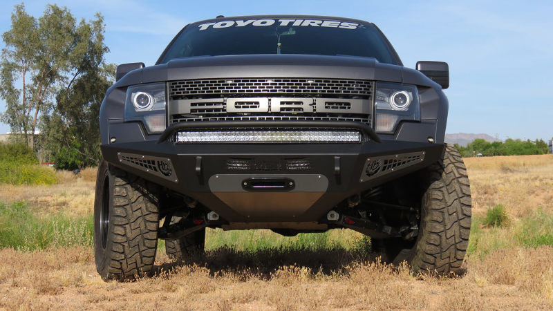 Addictive Desert Designs 10-14 Ford F-150 Raptor HoneyBadger Front Bumper F017275050103 Photo - Primary