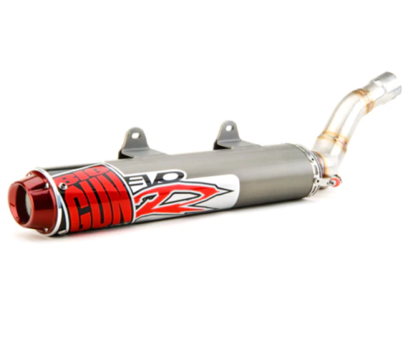 Big Gun 08-10 Polaris OUTLAW 450 MXR EVO R Series Slip On Exhaust 09-7612