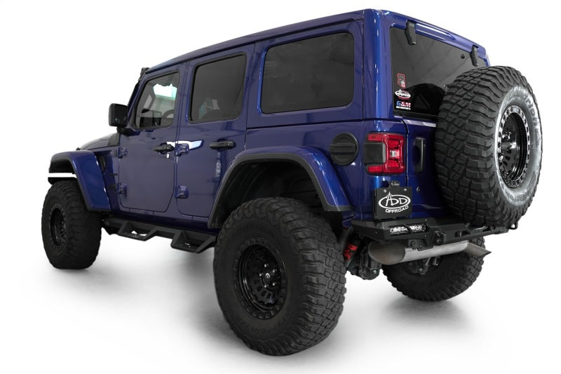 Addictive Desert Designs ADD 18-24 Jeep Wrangler JL Phantom Rear Bumper R960191190103 R960191190103 Photo - Mounted