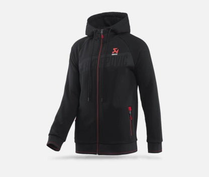 Akrapovic Mens Corpo Zip Hoodie Black - Large 802057 802057 User 1