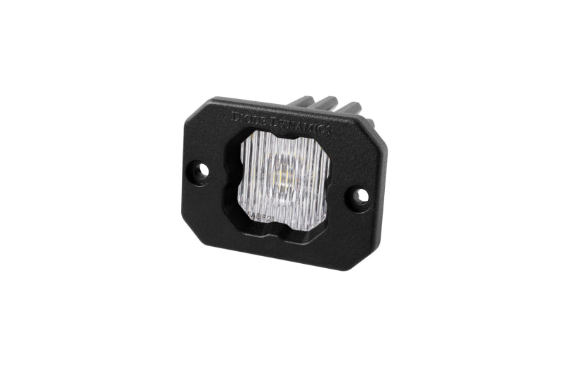 Diode Dynamics Stage Series C1 LED Pod - White SAE Fog Flush ABL Each DD6850S DD6850S Photo - Primary
