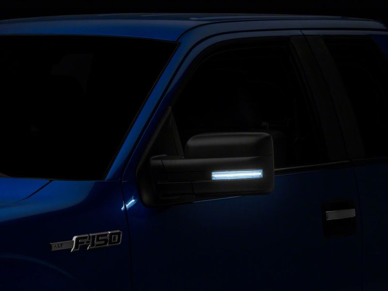 Raxiom 09-14 Ford F-150 Axial Series White LED Mirror Turn Signal- Clear T556985 T556985 Photo - Close Up