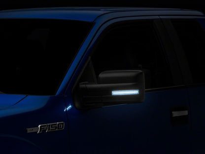 Raxiom 09-14 Ford F-150 Axial Series White LED Mirror Turn Signal- Clear T556985 T556985 Photo - Close Up