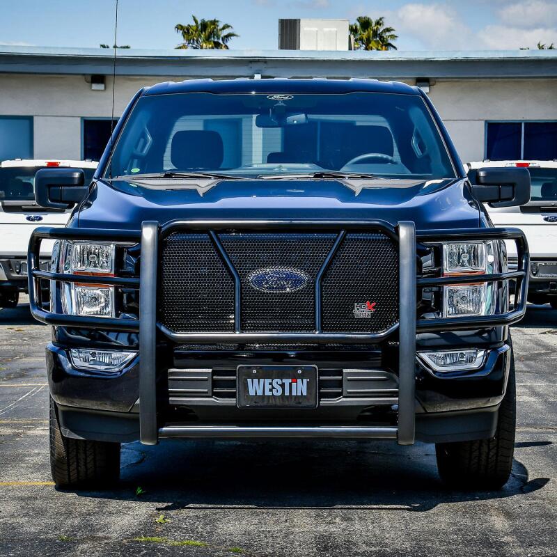 Westin 21-22 Ford F-150 HDX Modular Grille Guard - Black 57-24065 57-24065 Photo - Mounted