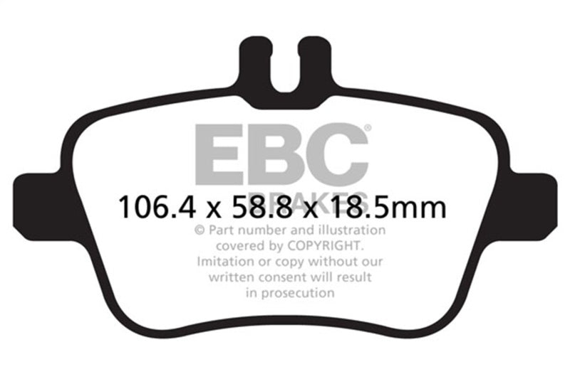 EBC Disc Brake Pad Set DP22157 Photo - Primary