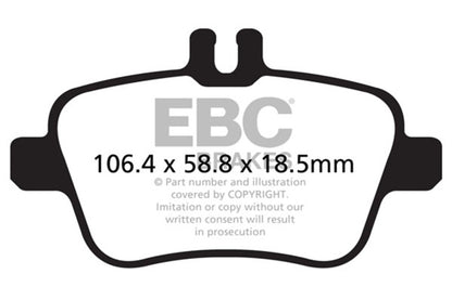 EBC Disc Brake Pad Set DP32157C Photo - Primary