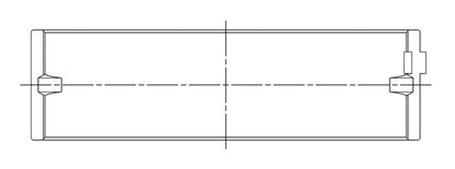 ACL BMW N54/N55/S55B30 3.0L Standard Size Main Bearing Set 7M1397H-STD 7M1397H-STD Technical Drawing