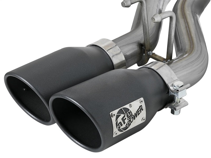 aFe  POWER 49-48054-B Rebel Series 2-1/2"409 SS Cat-Back Exhaust System 49-48054-B Photo - Unmounted