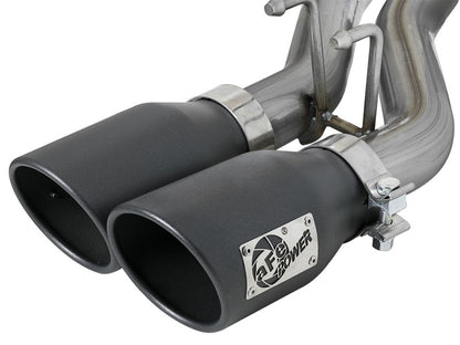 aFe  POWER 49-48054-B Rebel Series 2-1/2"409 SS Cat-Back Exhaust System 49-48054-B Photo - Unmounted