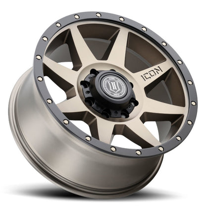 ICON Rebound 20x9 8x170 6mm Offset 5.25in BS Bronze Wheel 1820908152BR 1820908152BR Photo - Unmounted