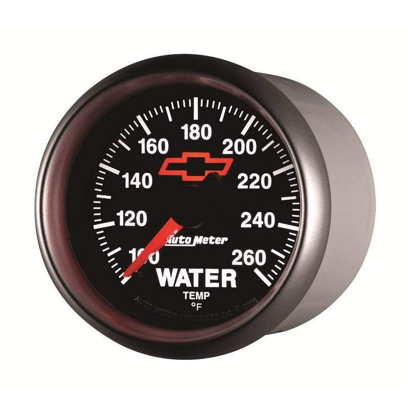 Autometer 2-1/16" Water Temperature, 100-260 °F, Stepper Motor, Bowtie, Gm Black 3655-00406 User 2