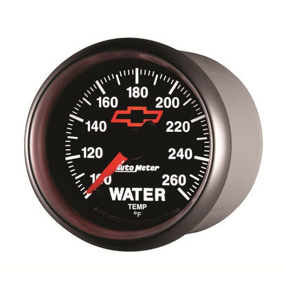 Autometer 2-1/16" Water Temperature, 100-260 °F, Stepper Motor, Bowtie, Gm Black 3655-00406 User 2
