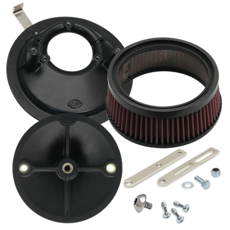 S&S Cycle 36-92 BT/57-90 Sportster Models w/ Super E/G Carbs Universal Stealth Air Cleaner Kit 170-0176