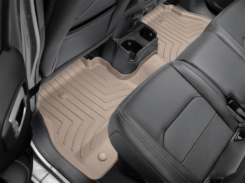 WeatherTech WT FloorLiner - Rear - Tan Floor Mats Floor Mats - Rubber main image