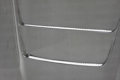 Seibon 90-94 Nissan Skyline R32 (BNR32) Carbon Fiber Hood HD9094NSR32-DVII Photo - Primary