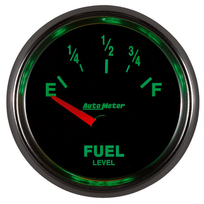 Autometer GS 52mm 0-90 ohms Short Sweep Electronic Fuel Level GM Gauge 3813 3813 User 4