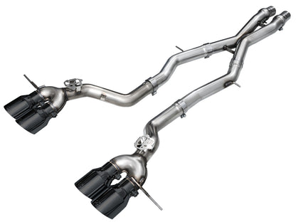 AWE Tuning 23-24 BMW G87 M2 Track Edition Exhaust - Diamond Black Tips 3020-43487 3020-43487 Photo - Primary