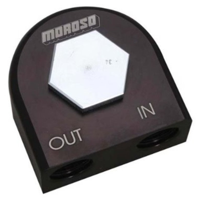 Moroso Filter Adapt, 90 Deg 22 mm 1.5" THR 23686 User 1