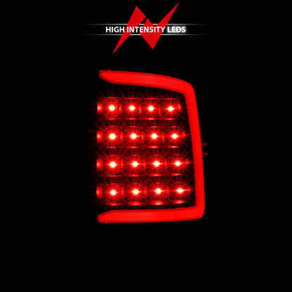 ANZO 2009-2018 Dodge Ram 1500 LED Taillight Plank Style Black w/Smoke Lens 311319 311319 User 5