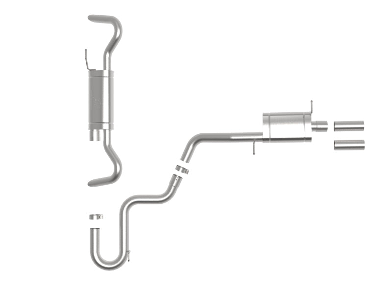 aFe 18-23 Volkswagen Atlas L4 2.0L/V6 3.6L MACH Force-Xp 3in to 2-1/2in SS Hi-Tuck Cat-Back Exhaust 49-36452 49-36452 Photo - Unmounted