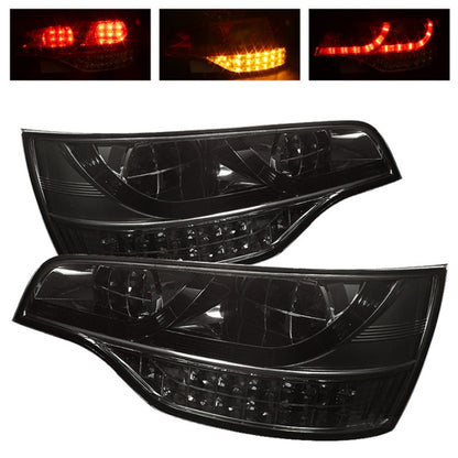 Spyder GMC Sierra 19-20 LED Model Only LED Tail Lights - Black Smoke ALT-YD-GS19LED-LED-BSM 5000316 5000316 Photo - Primary