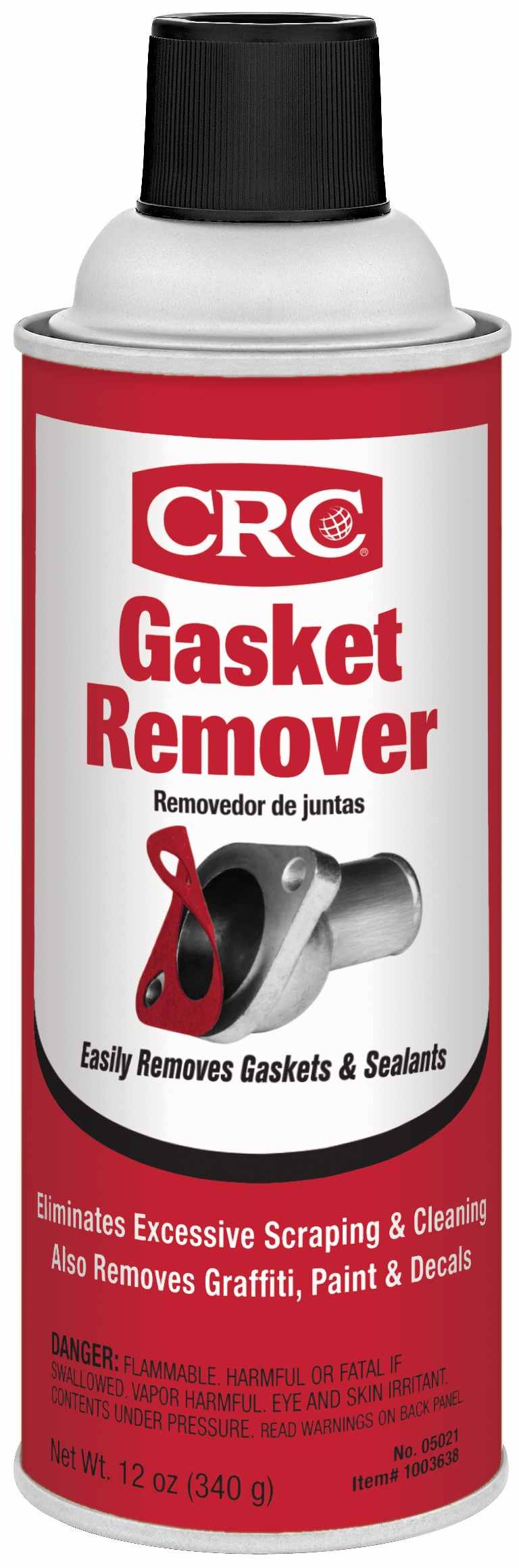 CRC Gasket Remover Spray for Motors, Pumps, Flanges, Metal, Stone - Each 12 Wt Oz 05021