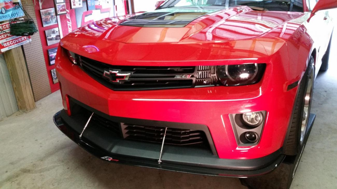 APR Chevrolet Camaro ZL1 Carbon Fiber Front Wind Splitter 2012 - 2015