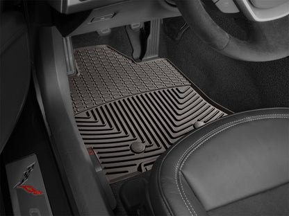WeatherTech 2018+ Toyota Tacoma Front Rubber Mats - Cocoa W378CO W378CO Photo - Primary