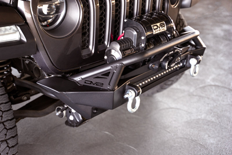DV8 Offroad 07-23 Jeep Wrangler JK/JL & Gladiator JT FS-1 Series Stubby Front Bumper FBJL-11 FBJL-11 Photo - Unmounted