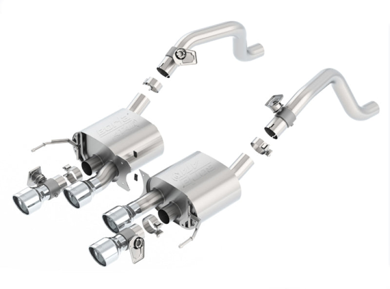 Borla 2014 Chevrolet Corvette C7 6.2L 8cyl ATAK Exhaust w/ NPP Dual Mode (rear section only) 11875 11875 Photo - Primary