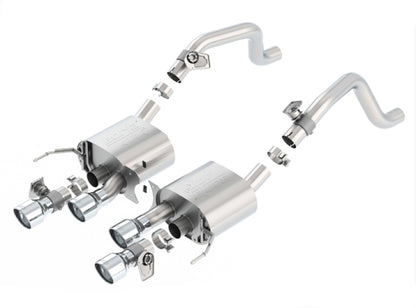 Borla 2014 Chevrolet Corvette C7 6.2L 8cyl ATAK Exhaust w/ NPP Dual Mode (rear section only) 11875 11875 Photo - Primary