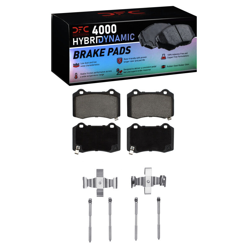 DFC DFC 4000 HybriDynamic Brake Pads Brakes, Rotors & Pads Brake Pads - OE main image