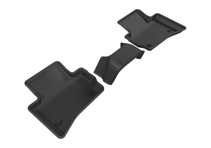 3D MAXpider 2017-2020 Jaguar/Land Rover F-Pace/Range Rover Velar Kagu 2nd Row Floormats - Black L1JG01221509 L1JG01221509 Photo - Primary