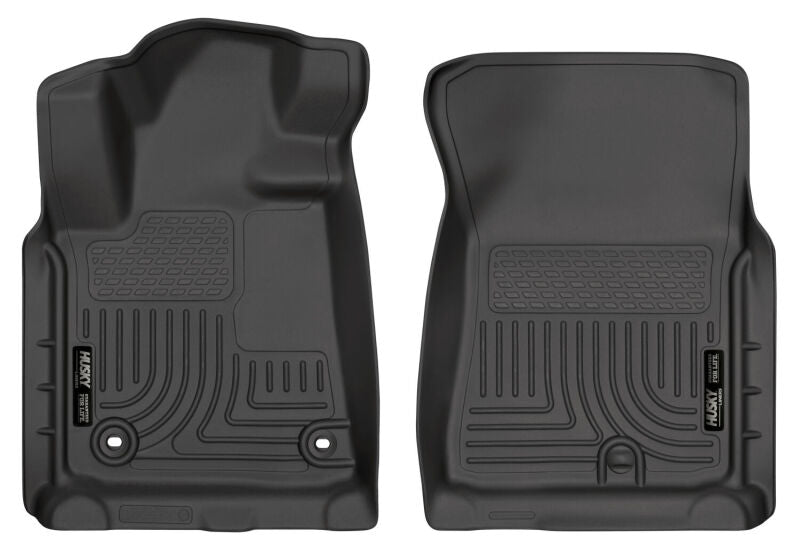 Husky Liners 12-13 Toyota Tundra Weatherbeater Black Front Floor Liners (2pc) 18561 Photo - Primary