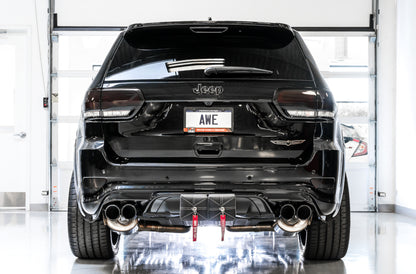 AWE Tuning 2020 Jeep Grand Cherokee SRT/Trackhawk Touring Edition Exhaust - Use w/Stock Tips 3015-31017 3015-31017 Photo - Mounted