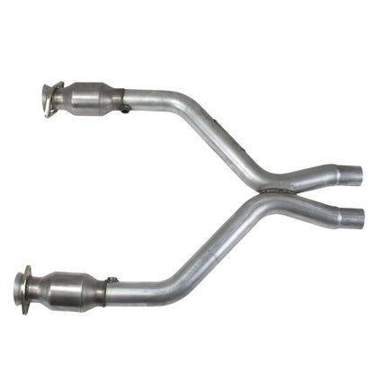 BBK Performance 11-14 Mustang V6 High Flow Replacement X-Pipe with Converters 1461 User 1