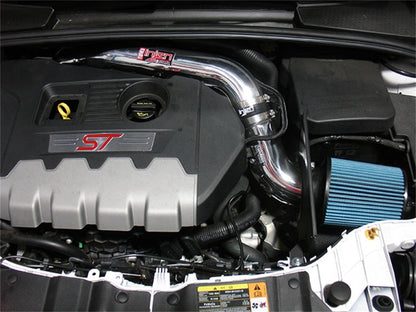 Injen 2015 Ford Focus ST 2.0L (t) 4cyl Polished Short Ram Intake SP9002P Photo - Mounted