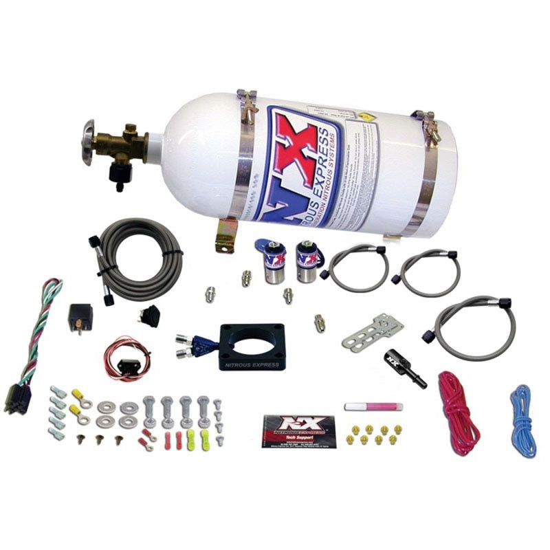 Nitrous Express 13-16 Dodge Dart 1.4L Turbo Nitrous Plate Kit (35-100HP) w/10lb Bottle 20941-10 20941-10 Photo - Primary