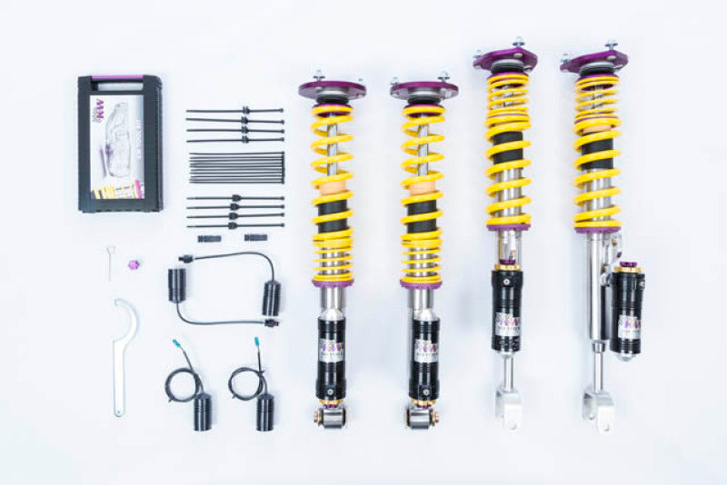 KW Suspension KW Coilover Kit V4: 2013+ BMW M5; With Eectronic Dampers 3A720098 Photo - Primary